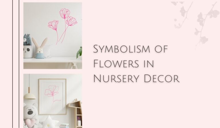 Symbolism of Flowers in Nursery Decor